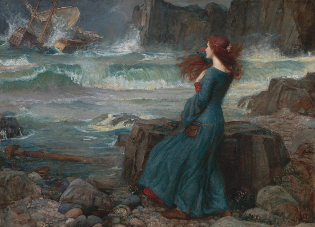 Pre-Raphaelites. Miranda - John William Waterhouse